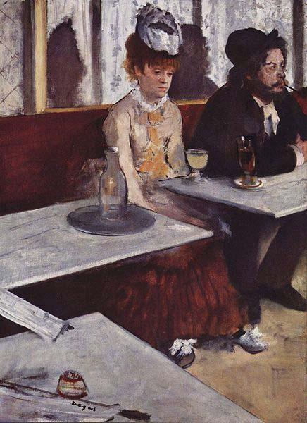 Edgar Degas LAbsinthe